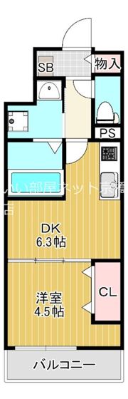クローバー・レジデンス城東放出の間取り画像