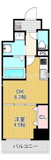 クローバー・レジデンス城東放出の間取り画像