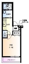 フジパレス山之内VI番館の間取り画像