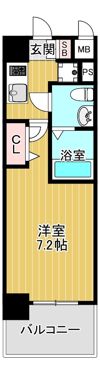エスリード梅田北の間取り画像