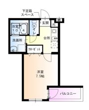 フジパレス住吉公園西の間取り画像