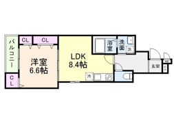 フジパレス長原サウスの間取り画像