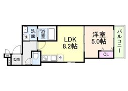 フジパレス長原サウスの間取り画像