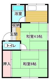 グリーンハイツの間取り画像