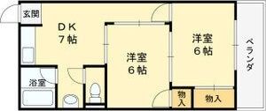 23ハイムの間取り画像