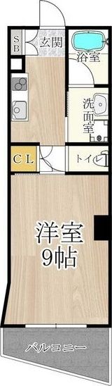 CITY SPIRE美章園の間取り画像