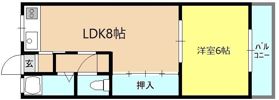 タカイレジデンスの間取り画像
