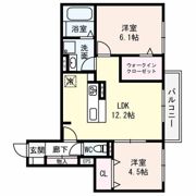 NUKATA COLN SSの間取り画像