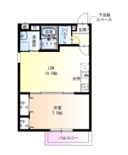 フジパレス住之江通II番館の間取り画像