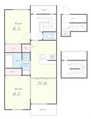 Casaあびこ道の間取り画像