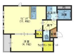 シュクル今里の間取り画像
