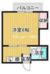 晩成ハイツ関目の間取り画像