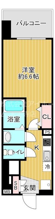 Luxe難波南の間取り画像