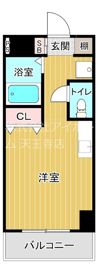 エルミタージュ難波南Vの間取り画像
