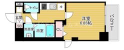 フォーリアライズ難波シエロの間取り画像