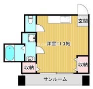 ヴィラナリー清水の間取り画像