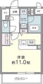 カルムクレール2.5.8の間取り画像