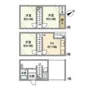清水丘3丁目戸建の間取り画像