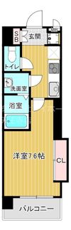 Luxe難波西IIの間取り画像