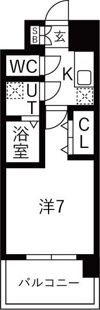 レジュールアッシュあびこの間取り画像