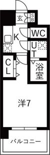レジュールアッシュあびこの間取り画像