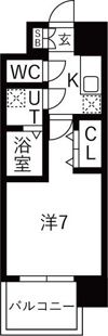 レジュールアッシュあびこの間取り画像