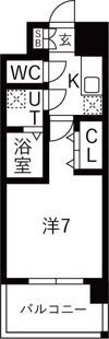 レジュールアッシュあびこの間取り画像