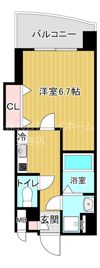 Luxe田辺の間取り画像