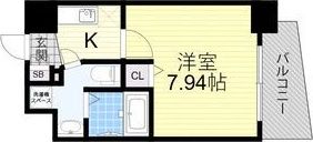 セレニテ難波西の間取り画像