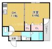 フジパレス城東東中浜III番館の間取り画像