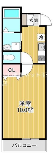 フジパレス城東諏訪サウスI番館の間取り画像