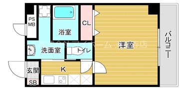 ラ・ヴィラ阿倍野の間取り画像