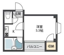 シャルマン大宮の間取り画像
