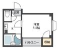 シャルマン大宮の間取り画像