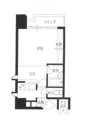 ディアコートの間取り画像