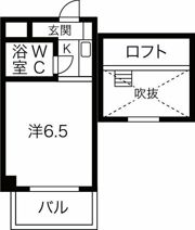 ヒノキマンションの間取り画像
