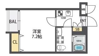 ドゥエリング関目の間取り画像