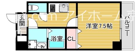 Canal天満橋の間取り画像