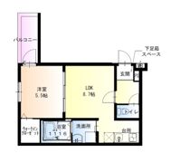 フジパレス西湊III番館の間取り画像