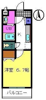 ピリア なかもずの間取り画像