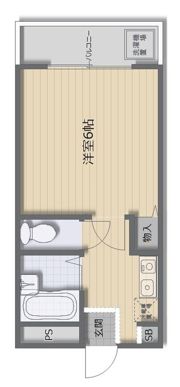 リバティ内代の間取り画像