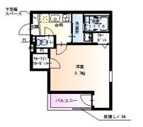 フジパレス堺初芝II番館の間取り画像