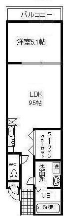 フジパレス杉本町II番館の間取り画像