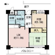 アロースあびこの間取り画像