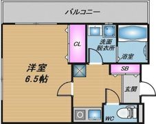 Hベース駒川の間取り画像