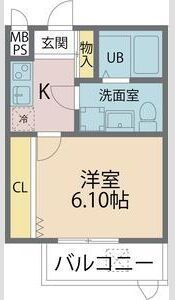ブライト生野の間取り画像