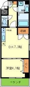 クリア天王寺東の間取り画像