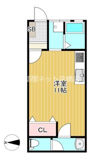 今福鶴見グリーンハイツの間取り画像