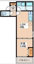 D porta hortensiaの間取り画像