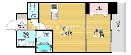 ヴィーナス今里の間取り画像